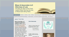 Desktop Screenshot of blaselaw.com